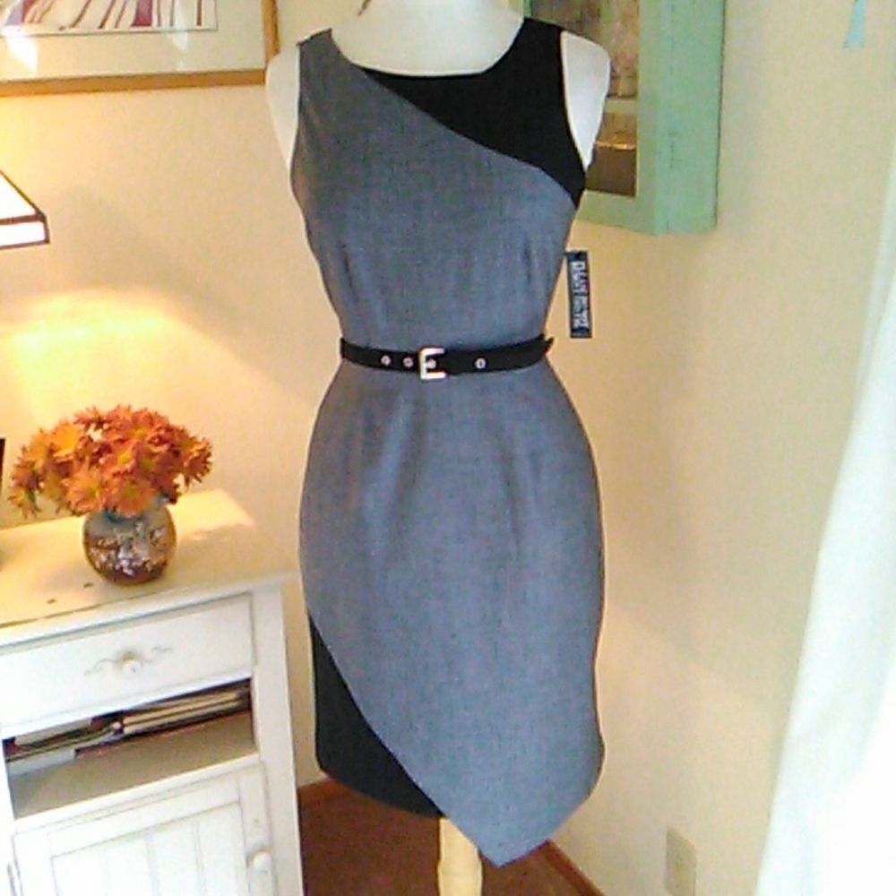 NWT New York & Company Colorblock Sheath Dress